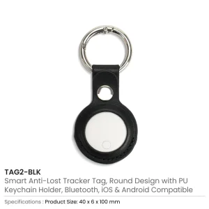 Smart Anti-Loss Tracker with PU Keychain – Track It Anywhere - Image 7