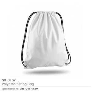 Promotional Drawstring Bags in High-Quality Polyester Material - Image 6