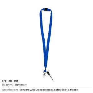 Lanyards with Crocodile Clip, Mobile Holders & Safety Lock - Image 6