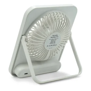 Rechargeable Table-Top Fan with Rotating Desk Stand, Compact & Portable, Type-C - Image 9