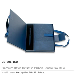 Premium Office Gift Sets, Ribbon Handle Box & Magnetic Closure - Image 6