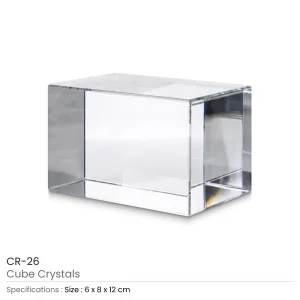 3D Rectangular Crystal Cube - Image 4