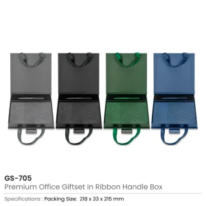 Premium Office Gift Sets with Magnetic Closure, Ribbon Box - Image 3