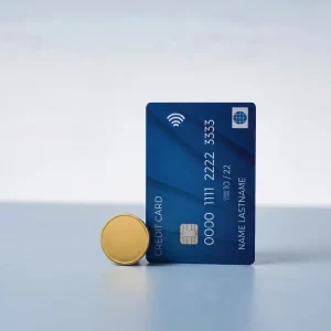 Gold Round Metal Badges with Magnet Attachment - Image 7
