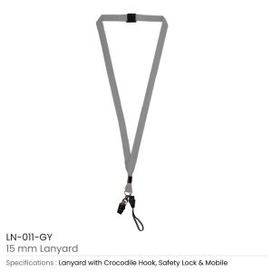 Lanyards with Crocodile Hook, Mobile Holders & Safety Lock - Image 11