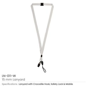 Lanyards with Crocodile Hook, Mobile Holders & Safety Lock - Image 7