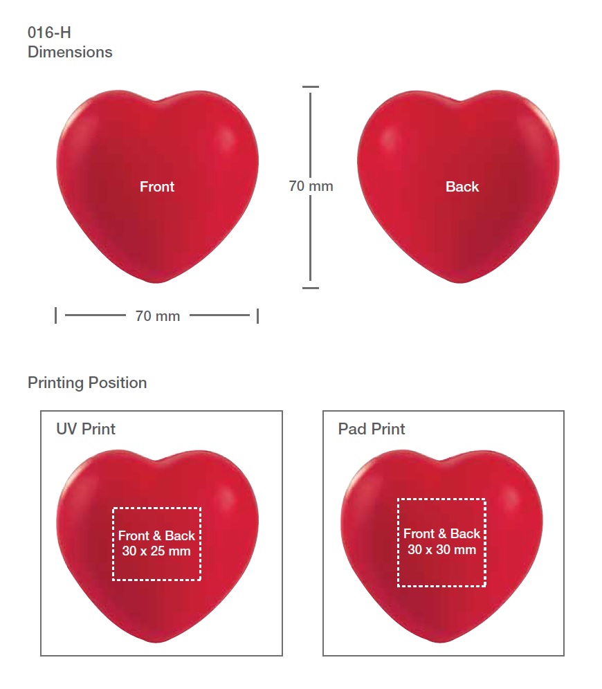 Anti-Stress Ball Printing Details