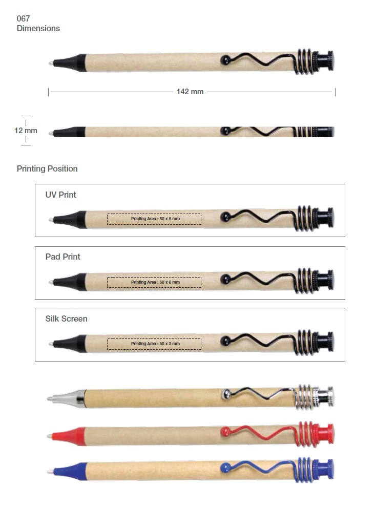 Pen Printing Details