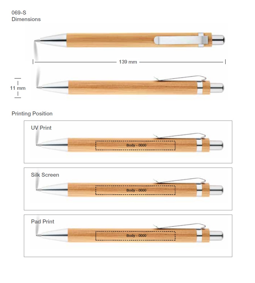 Pen Printing Details