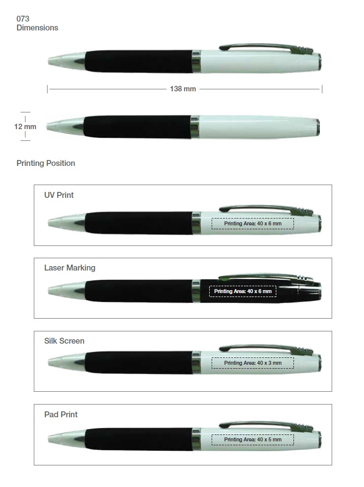 Pen Printing Details