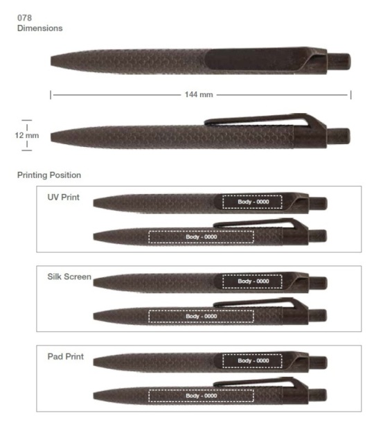 Pen Printing Details