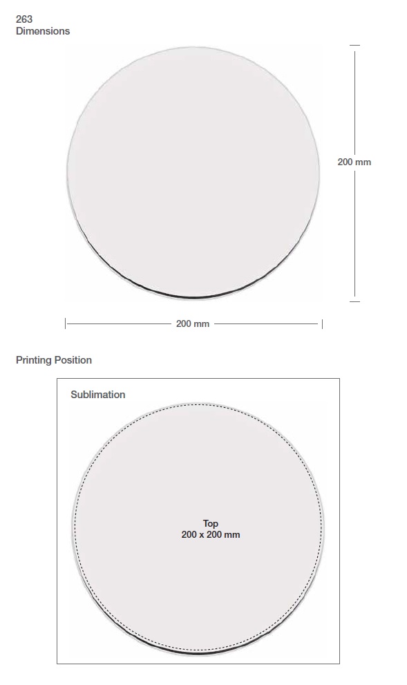 Mousepad Printing Details