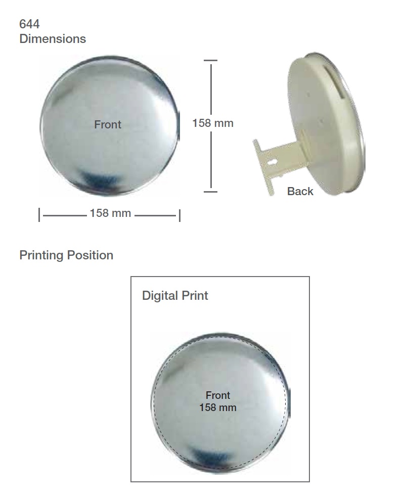 Button Printing Details