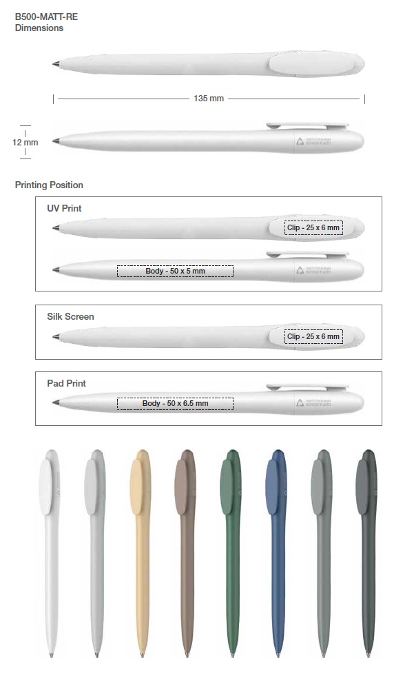 Pen Printing Details