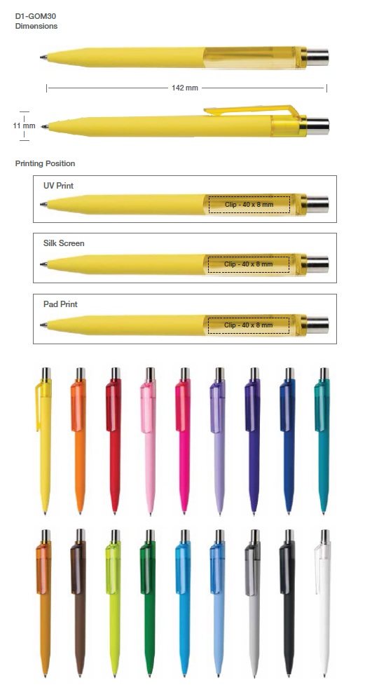 Pen Printing Details