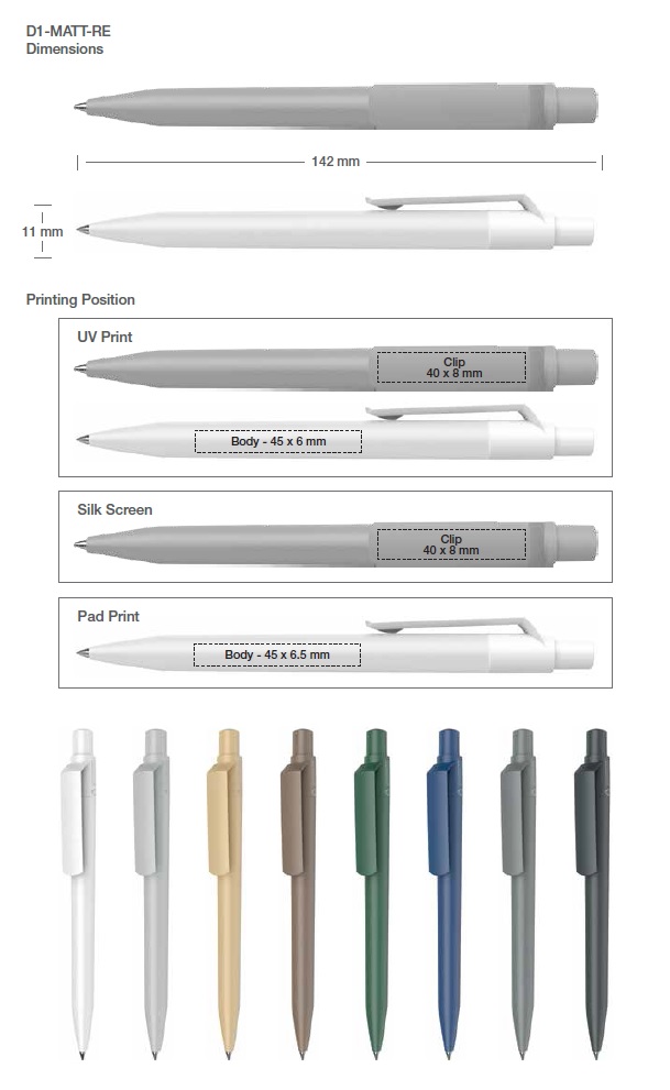 Pen Printing Details