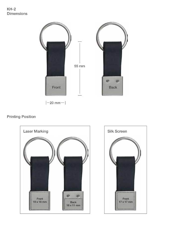 Key Holder Printing Details