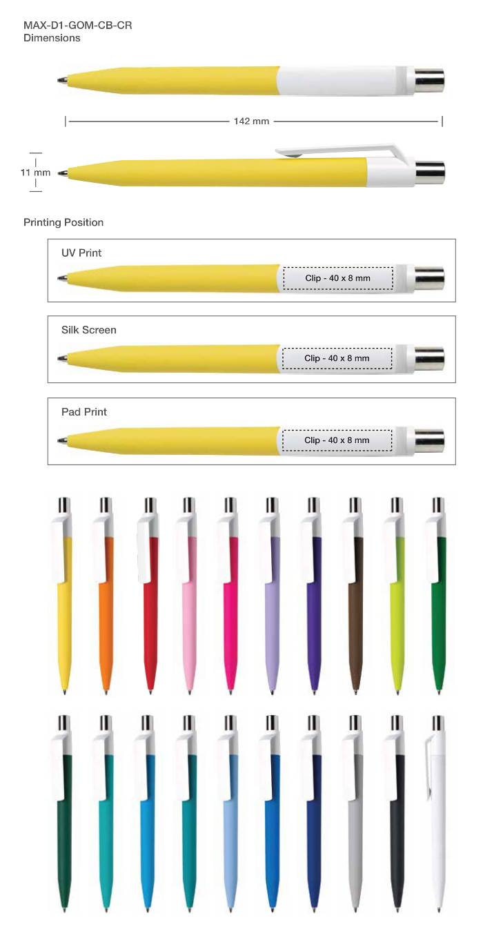 Pen Printing Details