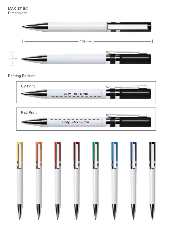 Pen Printing Details