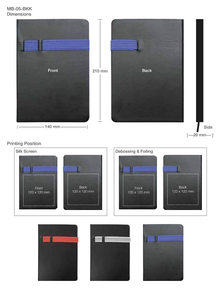 Notebook Printing Details