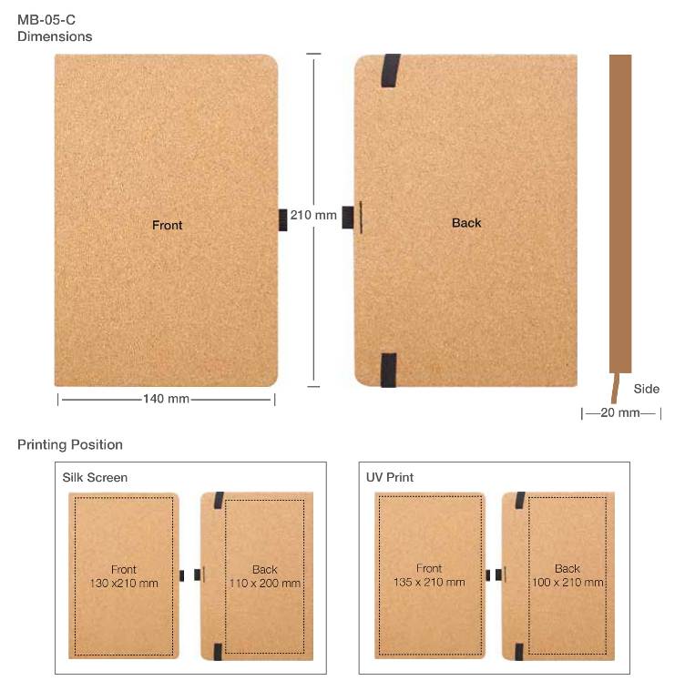 Notebook Printing Details