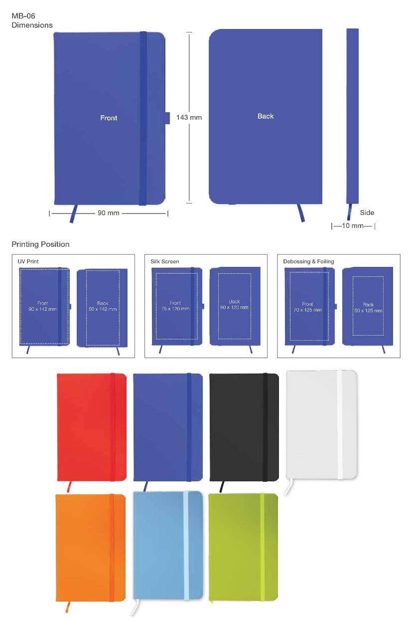 Notebook Printing Details