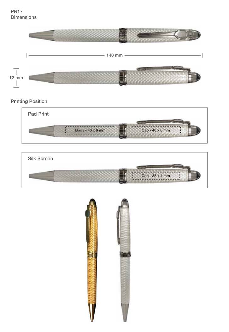 Pen Printing Details