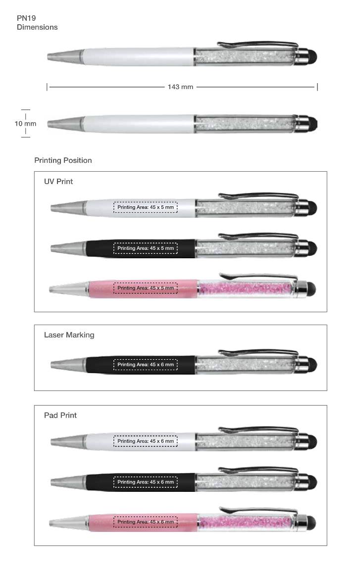 Pen Printing Details