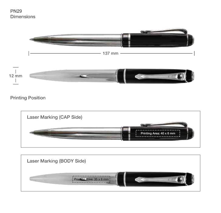 Pen Printing Details