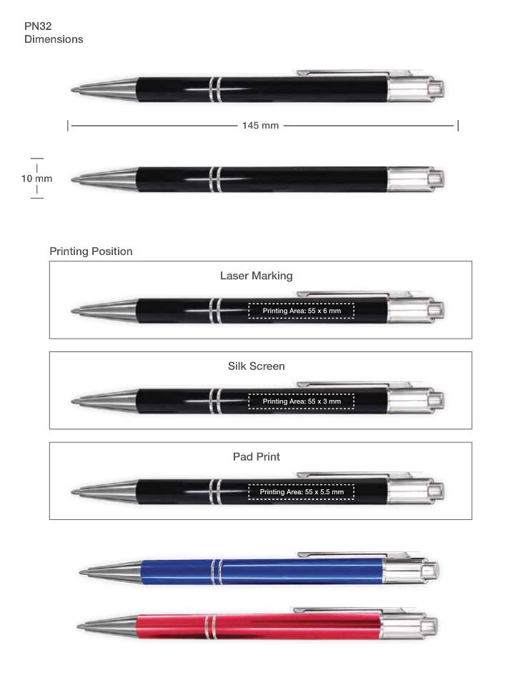 Pen Printing Details