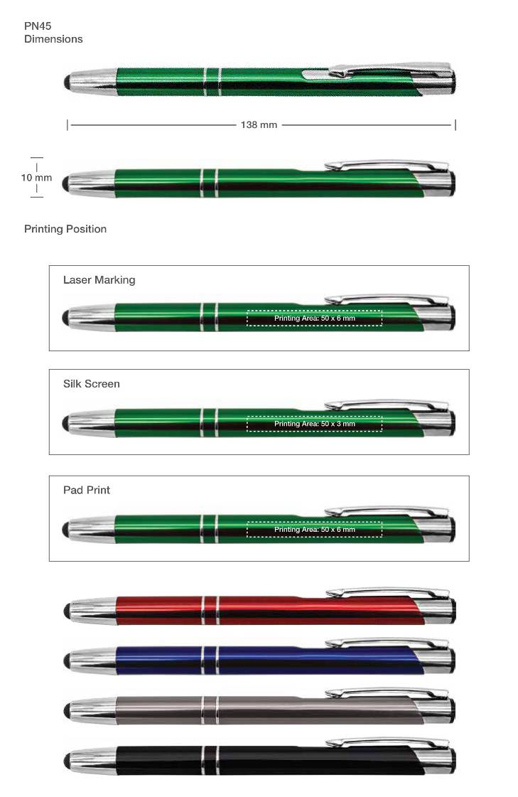 Pen Printing Details