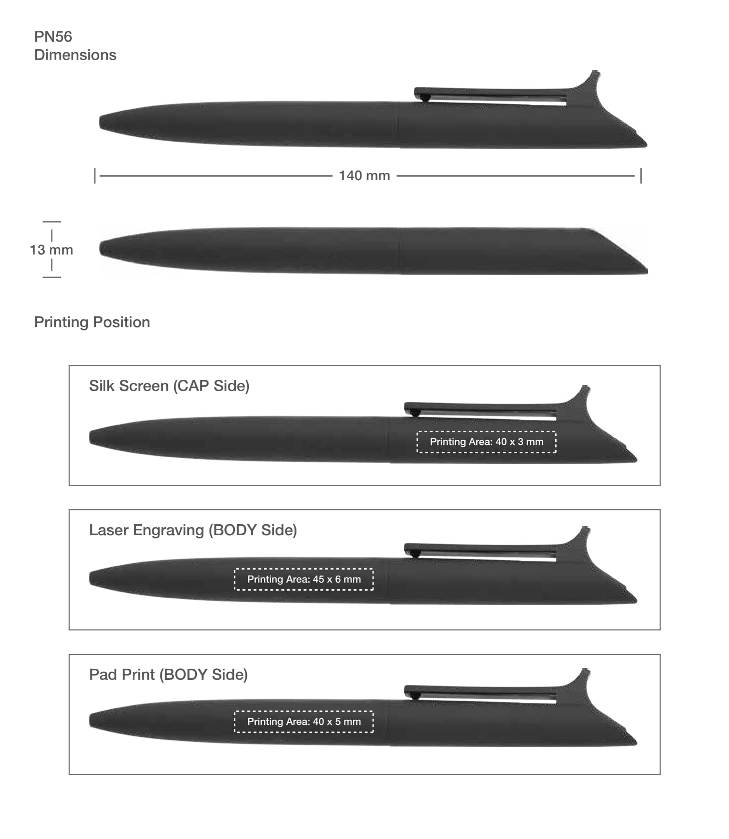 Pen Printing Details