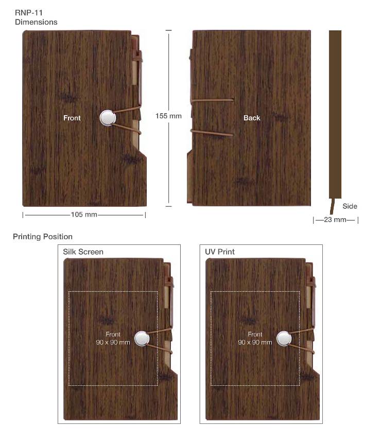 Notebook Printing Details