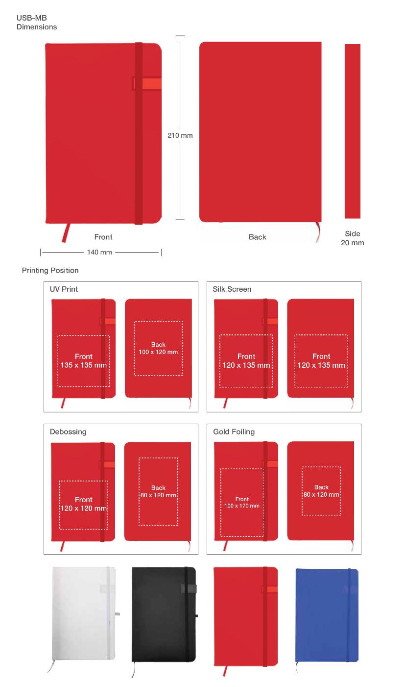 Notebook Printing Details